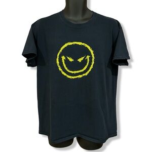 Y2K Evil Smiley Face T-Shirt